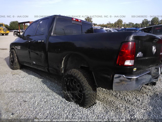 1C6RR7GT9GS168294 - 2016 RAM 1500 SLT BLACK photo 3