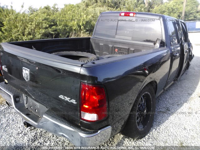 1C6RR7GT9GS168294 - 2016 RAM 1500 SLT BLACK photo 4