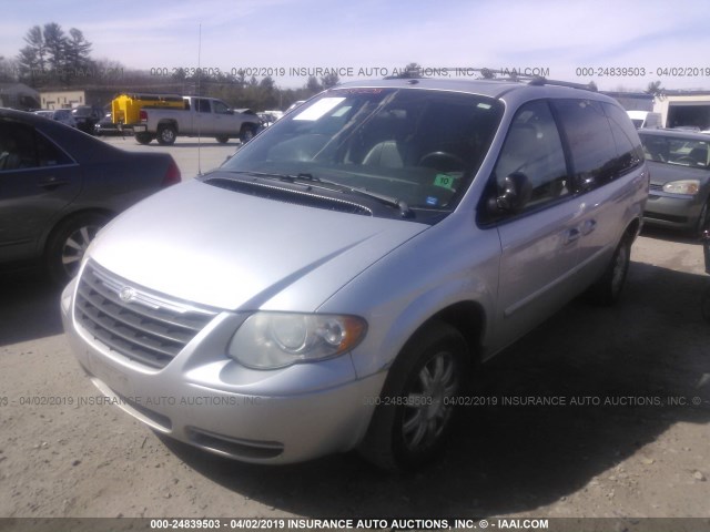 2A4GP54L76R844377 - 2006 CHRYSLER TOWN & COUNTRY TOURING SILVER photo 2