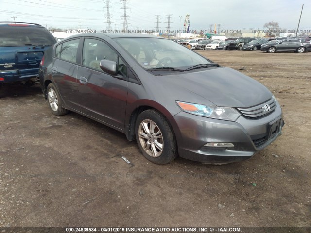 JHMZE2H78AS030924 - 2010 HONDA INSIGHT EX GRAY photo 1