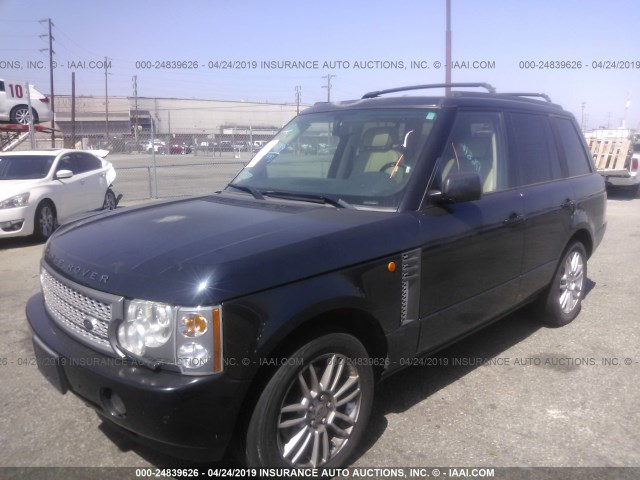 SALMF11433A140803 - 2003 LAND ROVER RANGE ROVER  BLACK photo 2