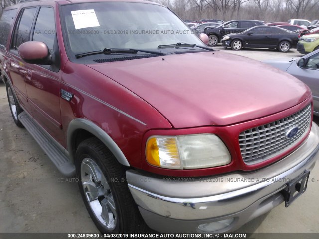 1FMRU17L8YLB97846 - 2000 FORD EXPEDITION EDDIE BAUER RED photo 6