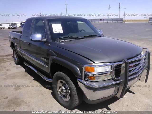 1GTGK29U6YE430026 - 2000 GMC NEW SIERRA K2500 GRAY photo 1