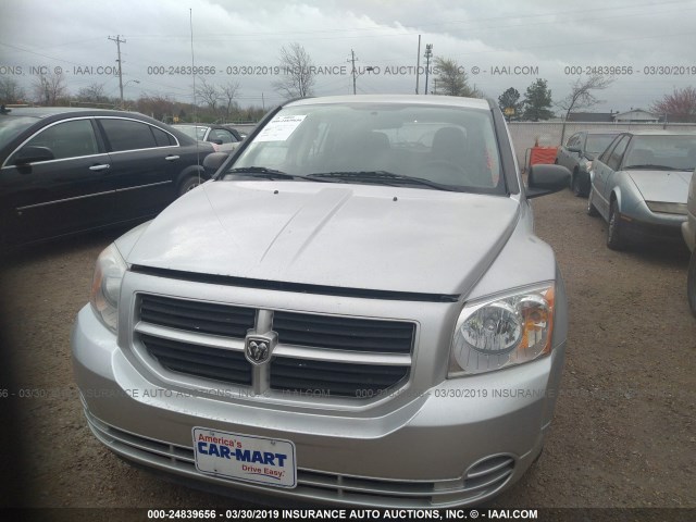 1B3HB28B98D504275 - 2008 DODGE CALIBER SILVER photo 6