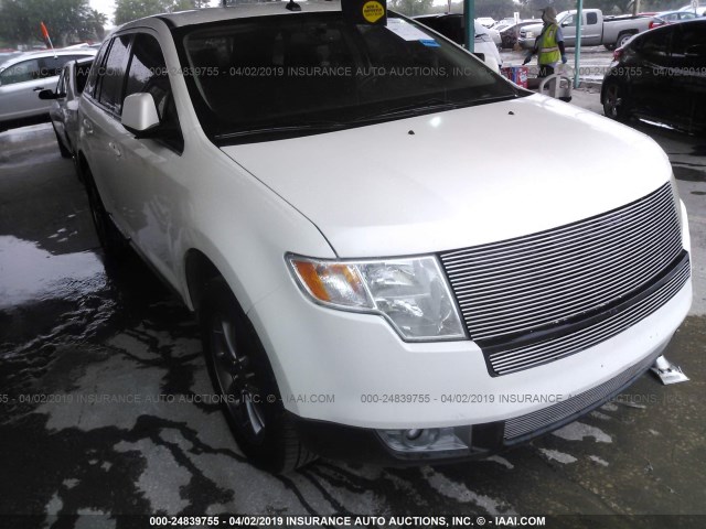 2FMDK38C98BB24883 - 2008 FORD EDGE SEL BEIGE photo 1