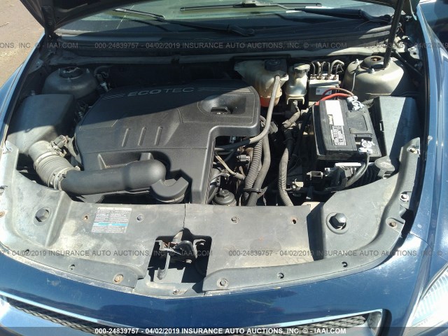 1G1ZG57B88F242558 - 2008 CHEVROLET MALIBU LS 蓝色 照片 9