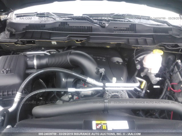 1C6RR7TT8KS522109 - 2019 RAM 1500 CLASSIC SLT Negro foto 10