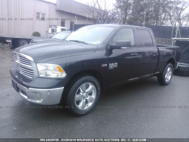 1C6RR7TT8KS522109 - 2019 RAM 1500 CLASSIC SLT Negro foto 2