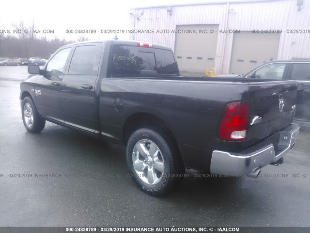 1C6RR7TT8KS522109 - 2019 RAM 1500 CLASSIC SLT Negro foto 3