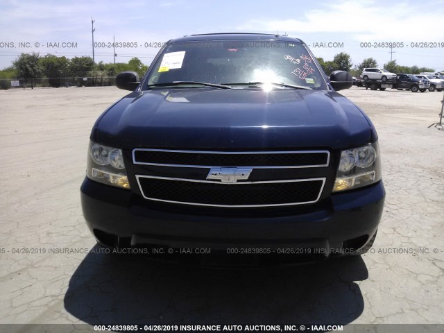 1GNFC13J07R109681 - 2007 CHEVROLET TAHOE C1500 BLUE photo 6