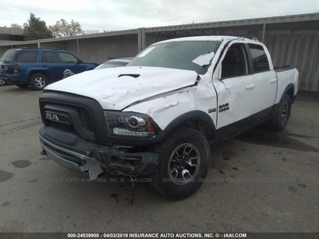 1C6RR7YT7GS118718 - 2016 RAM 1500 REBEL თეთრი ფოტო 2