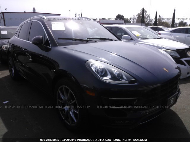 WP1AF2A59FLB90878 - 2015 PORSCHE MACAN TURBO BLUE photo 1