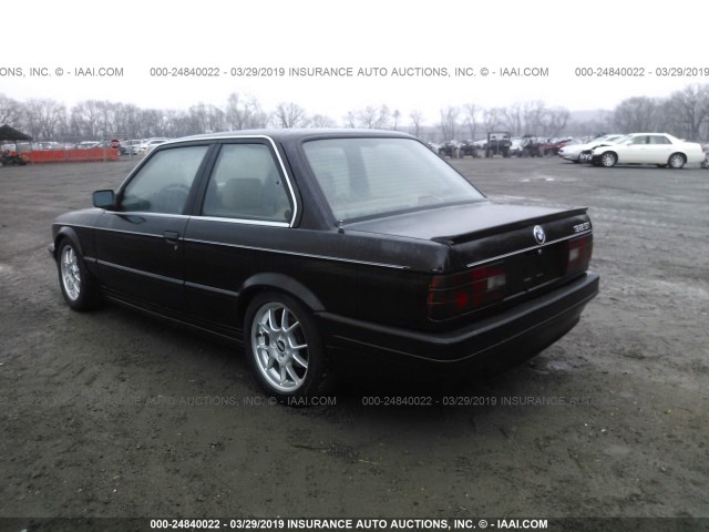 WBAAA1301K4144734 - 1989 BMW 325 I/IS BLACK photo 3