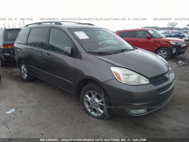 5TDBA22CX4S019117 - 2004 TOYOTA SIENNA XLE/XLE LIMITED GRAY photo 1