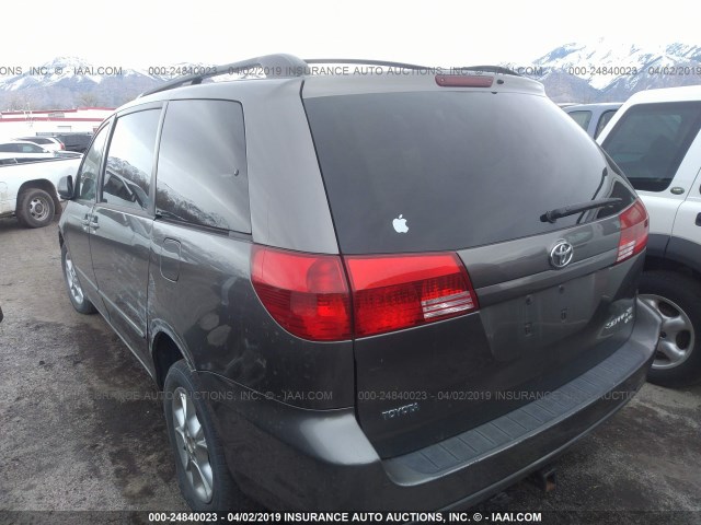 5TDBA22CX4S019117 - 2004 TOYOTA SIENNA XLE/XLE LIMITED GRAY photo 3