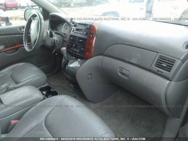 5TDBA22CX4S019117 - 2004 TOYOTA SIENNA XLE/XLE LIMITED GRAY photo 5