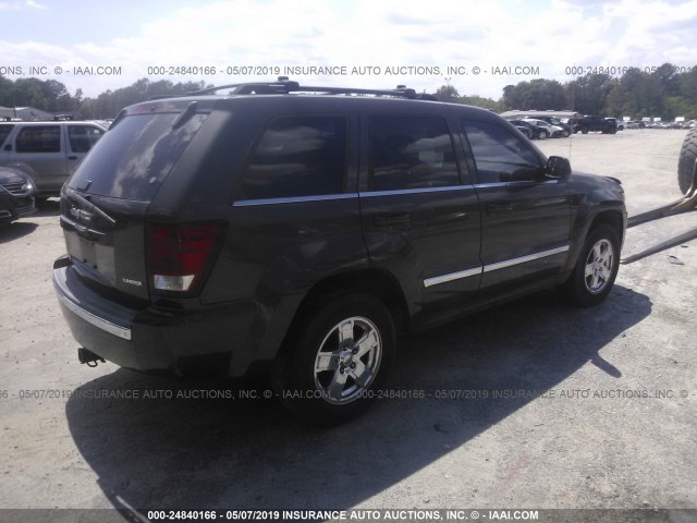 1J4HS58N85C700388 - 2005 JEEP GRAND CHEROKEE LIMITED BROWN photo 4