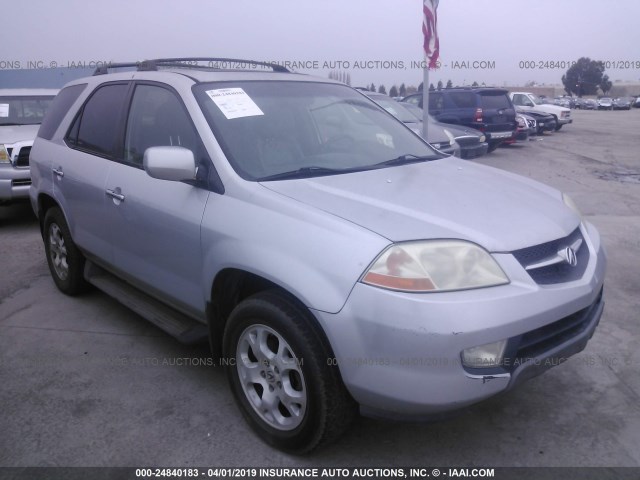 2HNYD18621H525137 - 2001 ACURA MDX TOURING SILVER photo 1