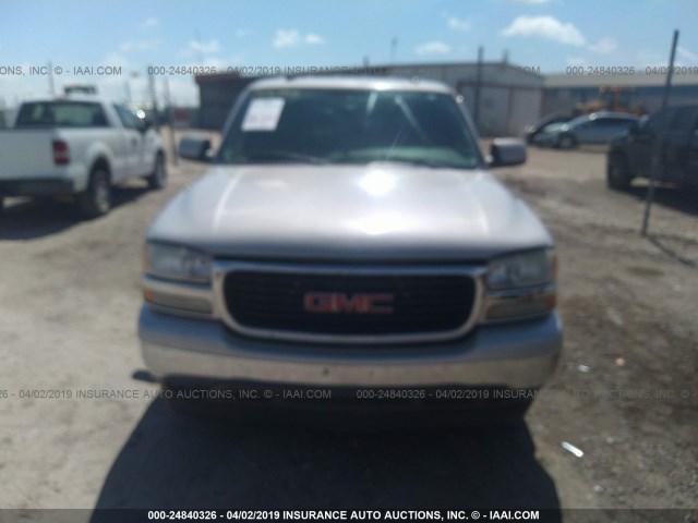 1GKEC13T25J213739 - 2005 GMC YUKON TAN photo 6