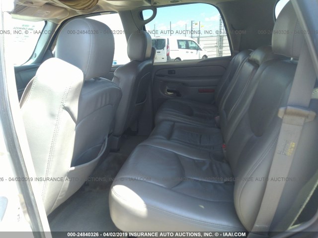 1GKEC13T25J213739 - 2005 GMC YUKON TAN photo 8