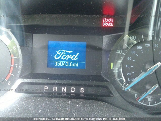 3FA6P0G76GR360009 - 2016 FORD FUSION S BLUE photo 7