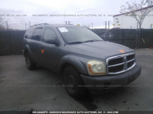 1D4HD38K25F588814 - 2005 DODGE DURANGO ST GRAY photo 1