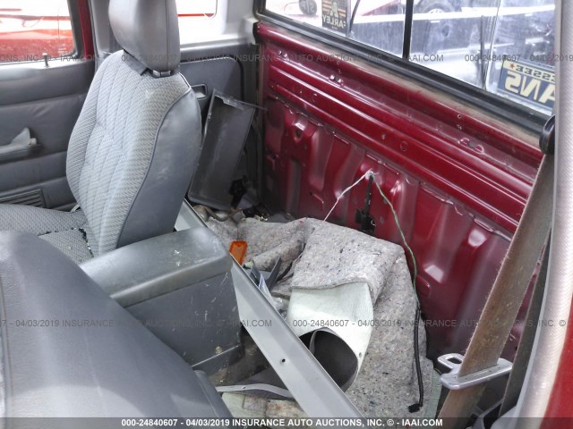 1N6SD16S5VC361898 - 1997 NISSAN TRUCK KING CAB SE/KING CAB XE RED photo 8