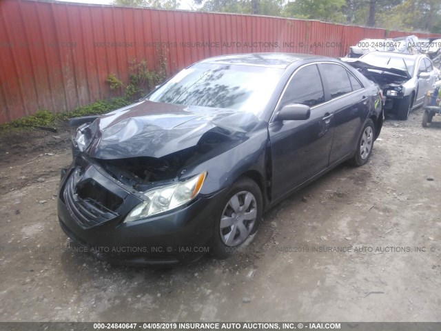 4T1BE46K19U887541 - 2009 TOYOTA CAMRY SE/LE/XLE GRAY photo 2