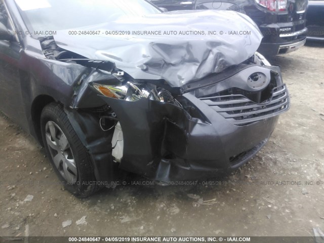 4T1BE46K19U887541 - 2009 TOYOTA CAMRY SE/LE/XLE GRAY photo 6