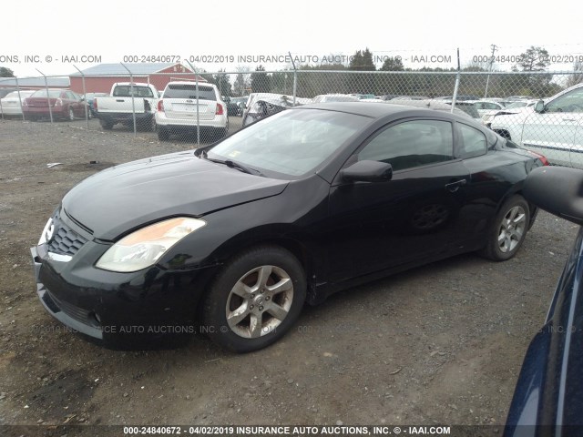 1N4AL24E58C103055 - 2008 NISSAN ALTIMA 2.5S BLACK photo 2