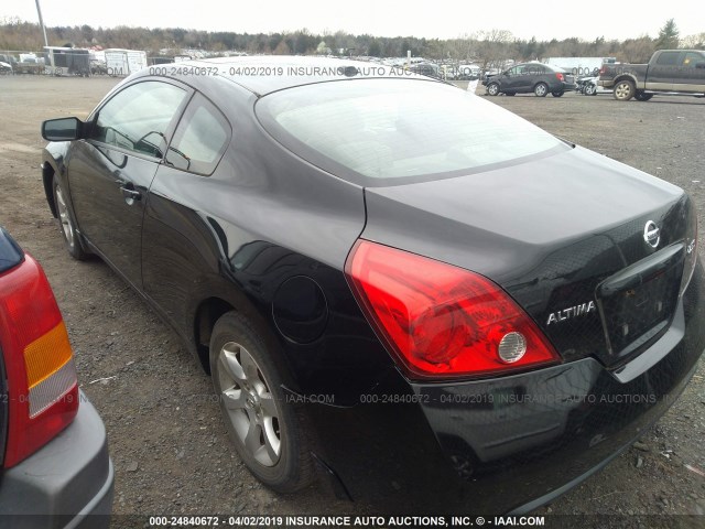 1N4AL24E58C103055 - 2008 NISSAN ALTIMA 2.5S BLACK photo 3