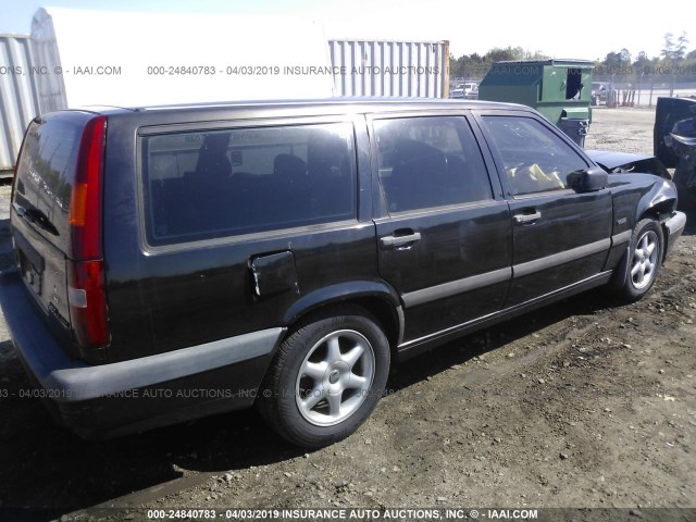 YV1LW5717R2036741 - 1994 VOLVO 850 BLACK photo 4