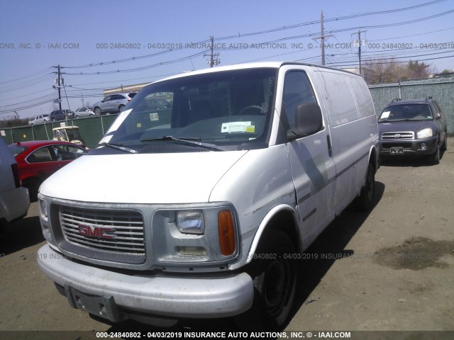 1GTGG25W2X1160016 - 1999 GMC SAVANA G2500 WHITE photo 2