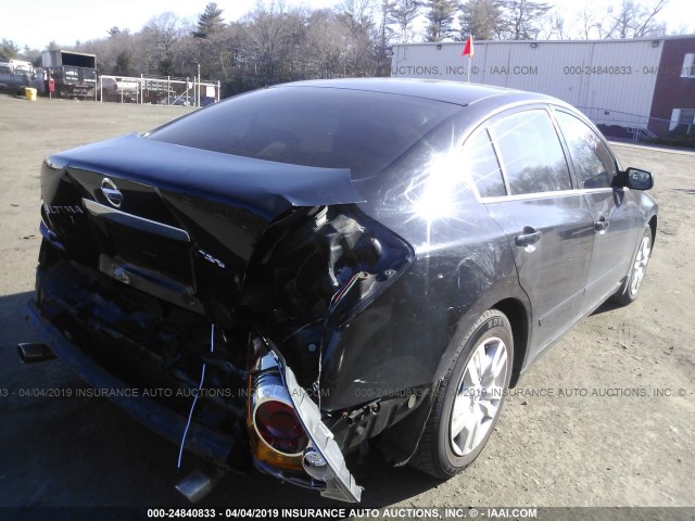 1N4AL21E18N538664 - 2008 NISSAN ALTIMA 2.5/2.5S BLACK photo 4