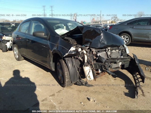 3N1AB61E77L607511 - 2007 NISSAN SENTRA 2.0/2.0S/2.0SL BLACK photo 1