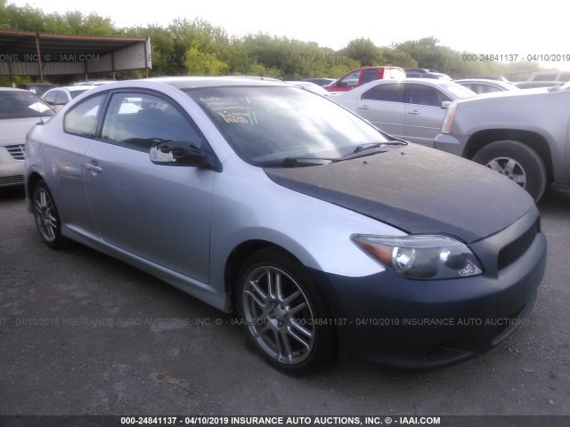 JTKDE177250046716 - 2005 TOYOTA SCION TC SILVER photo 1