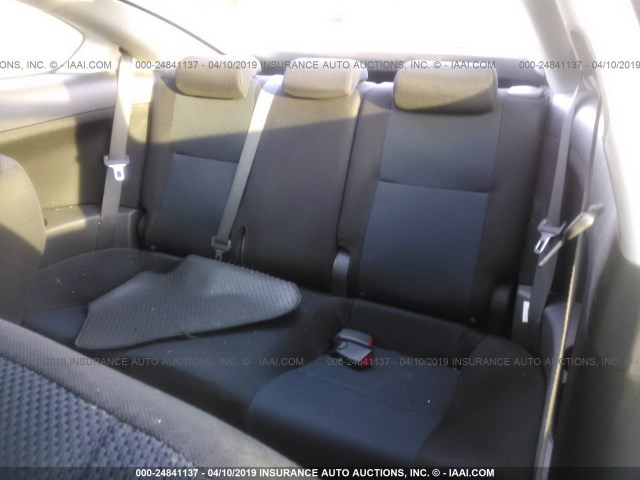 JTKDE177250046716 - 2005 TOYOTA SCION TC SILVER photo 8