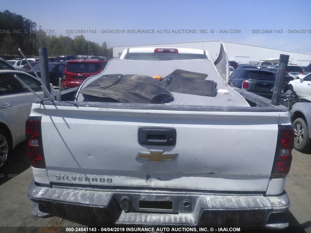 1GCNKNEC3GZ399945 - 2016 CHEVROLET SILVERADO K1500/K1500 LS WHITE photo 8