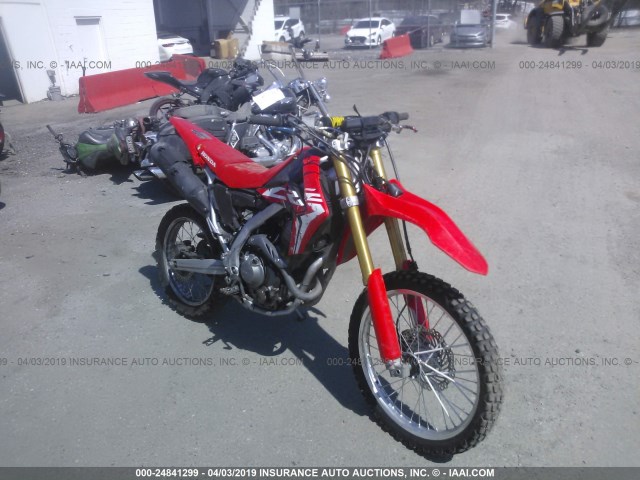 MLHMD4410H5004769 - 2017 HONDA CRF250 L/RL RED photo 1