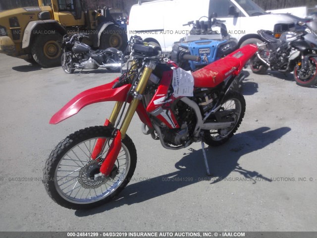 MLHMD4410H5004769 - 2017 HONDA CRF250 L/RL RED photo 2