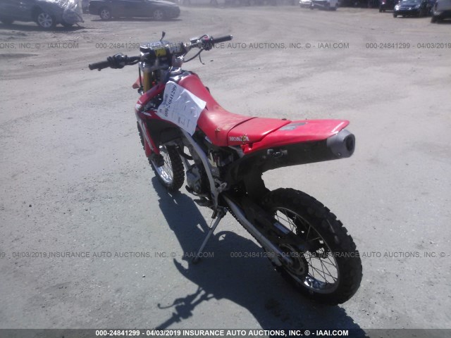 MLHMD4410H5004769 - 2017 HONDA CRF250 L/RL RED photo 3