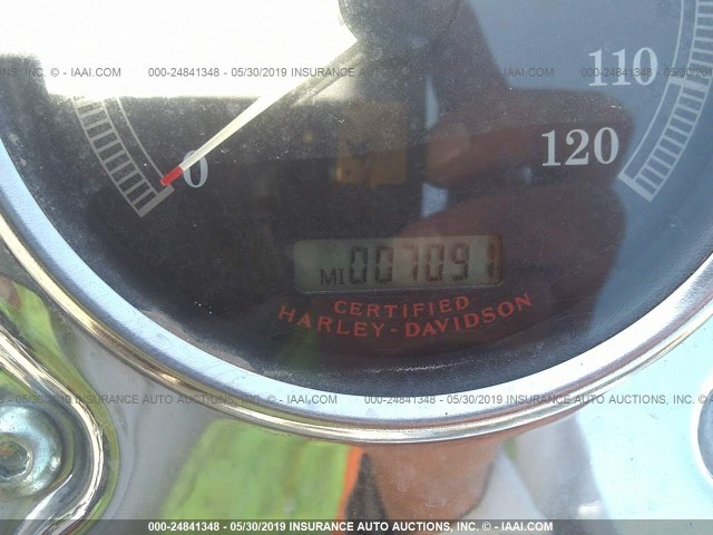 1HD1GPW334K328614 - 2004 HARLEY-DAVIDSON FXDWGI BLACK photo 7