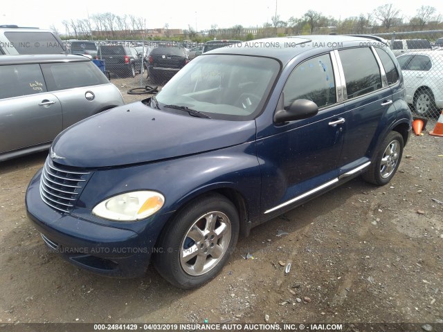 3C8FY68865T632798 - 2005 CHRYSLER PT CRUISER LIMITED Dark Blue photo 2