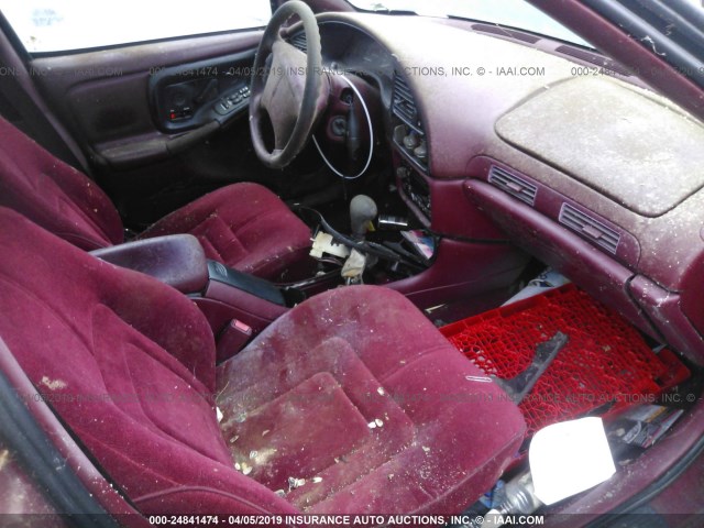 1G3NL52T7TM320236 - 1996 OLDSMOBILE ACHIEVA SL BURGUNDY photo 5