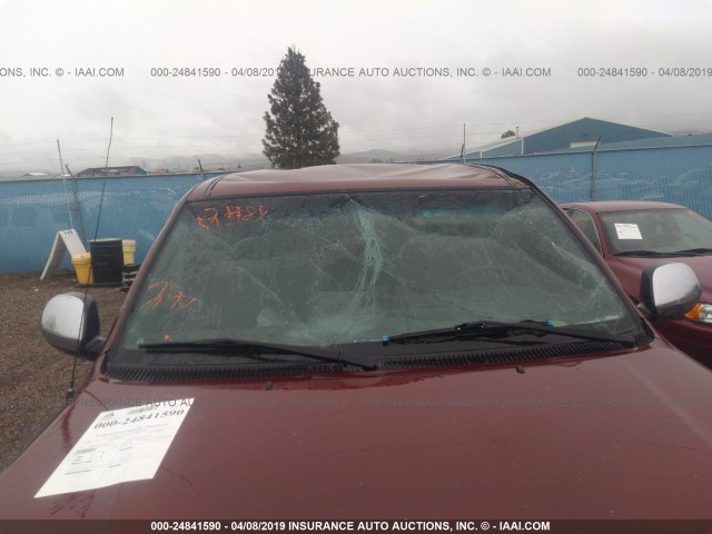 5TBBT44113S382110 - 2003 TOYOTA TUNDRA ACCESS CAB SR5 MAROON photo 6