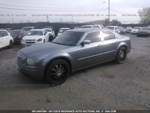 2C3KA53G86H232088 - 2006 CHRYSLER 300 GRAY photo 2