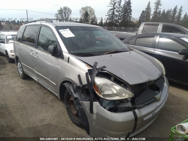 5TDZA23C95S357073 - 2005 TOYOTA SIENNA CE/LE Pewter photo 1
