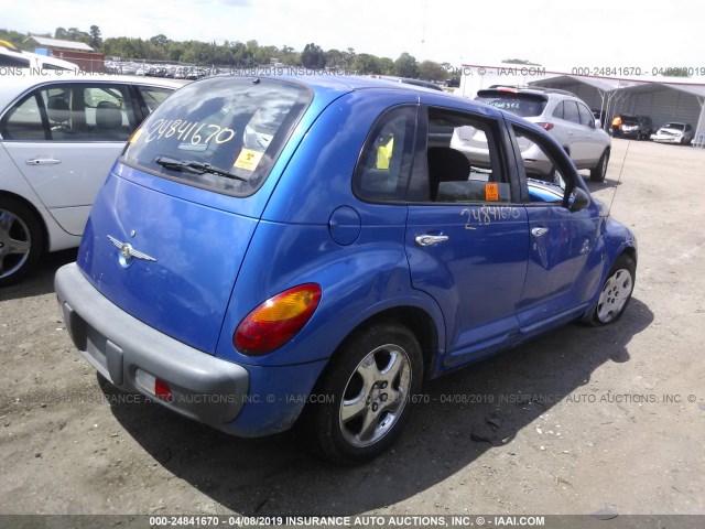 3C4FY48B63T532117 - 2003 CHRYSLER PT CRUISER CLASSIC BLUE photo 4