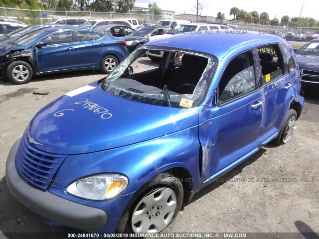 3C4FY48B63T532117 - 2003 CHRYSLER PT CRUISER CLASSIC BLUE photo 6