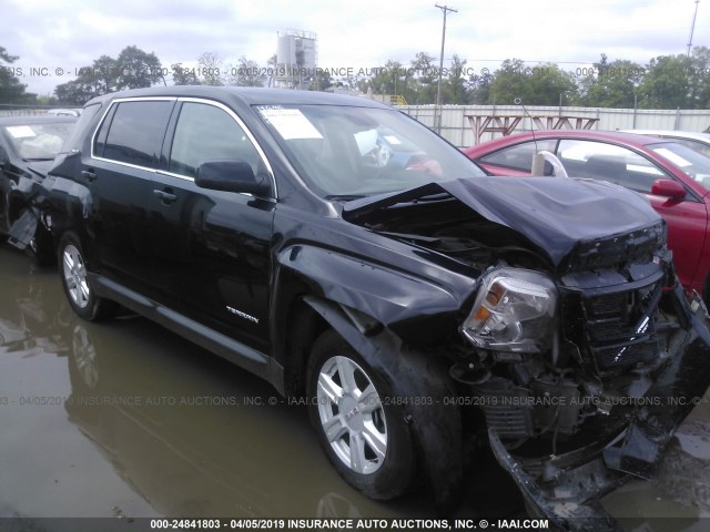 2GKALMEK2E6279189 - 2014 GMC TERRAIN SLE BLACK photo 1